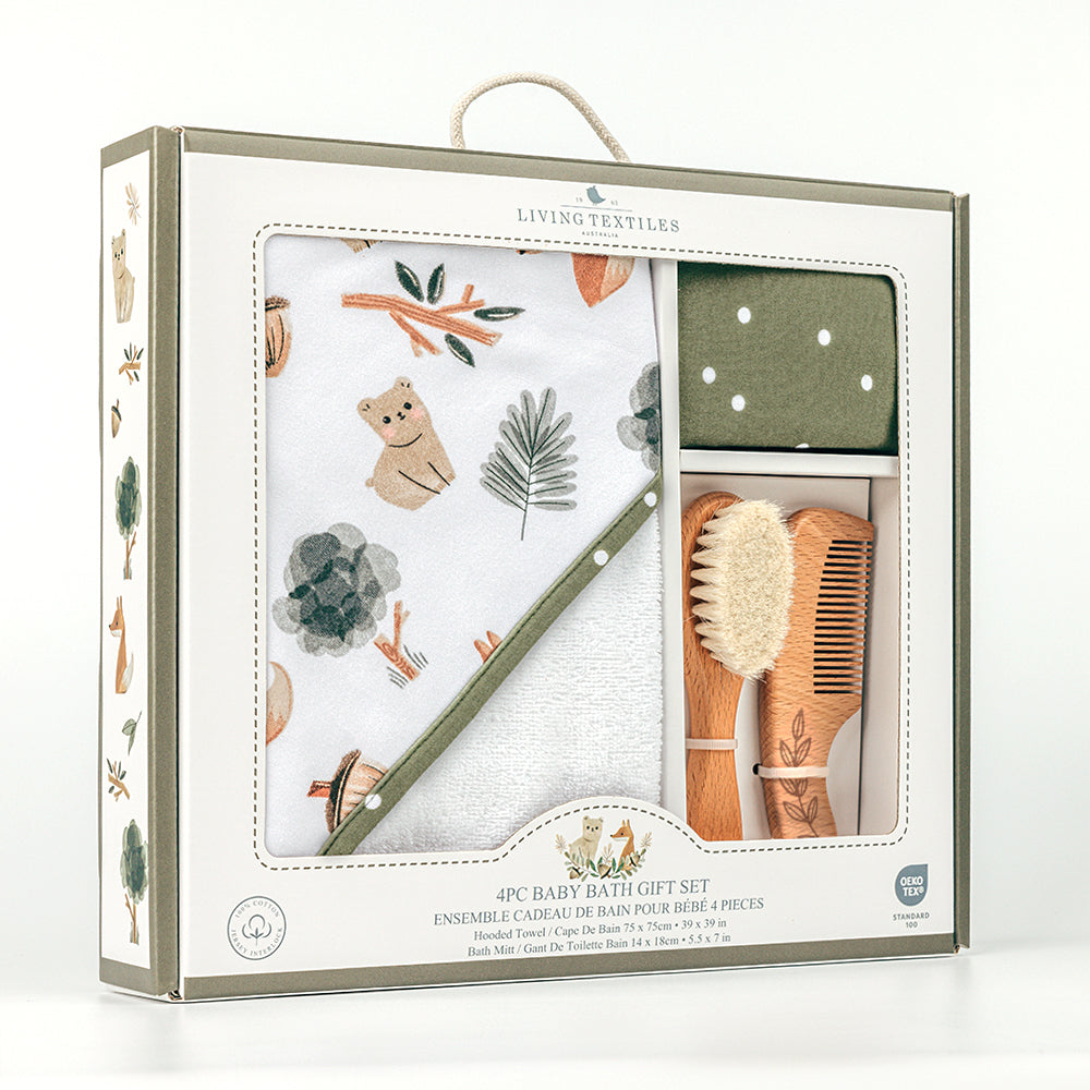 4pc Bath Gift Set - Forest Retreat