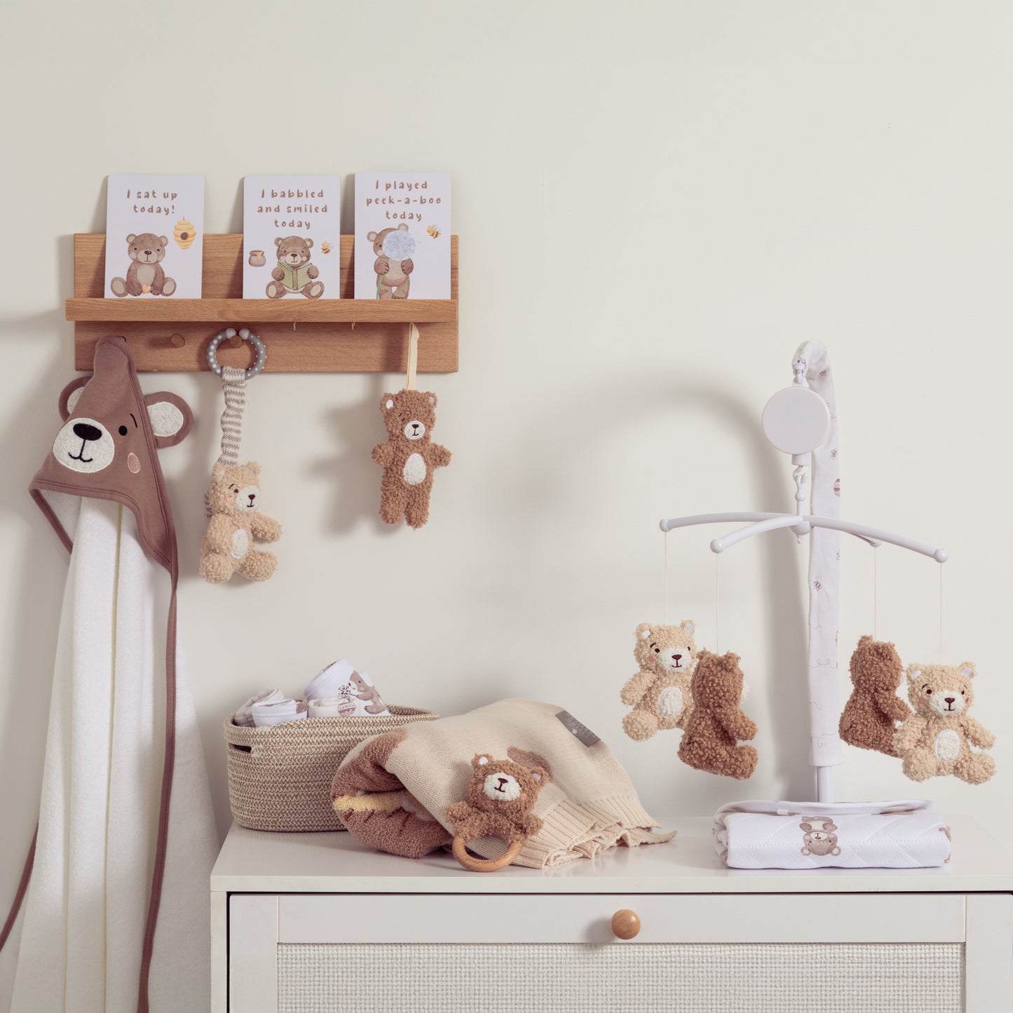 Musical Mobile Set - Cuddly Bear