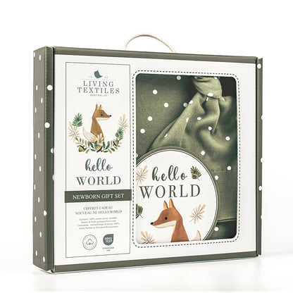 Hello World Gift Set - Olive Spots