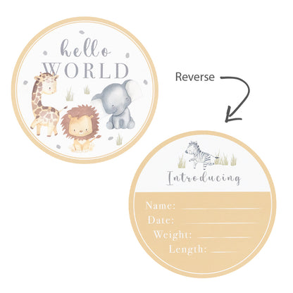 Hello World Gift Set - Savanna Babies