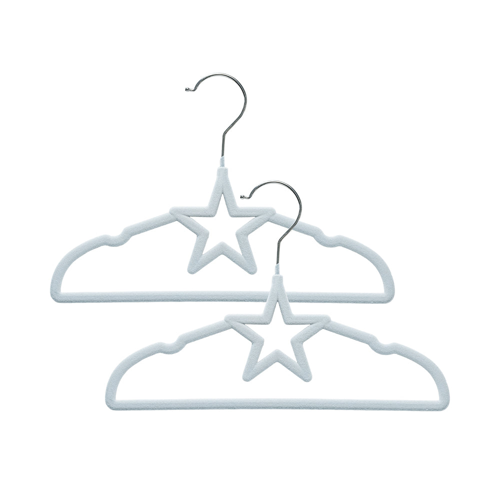 10pk Baby Coat Hangers - Stars/Blue