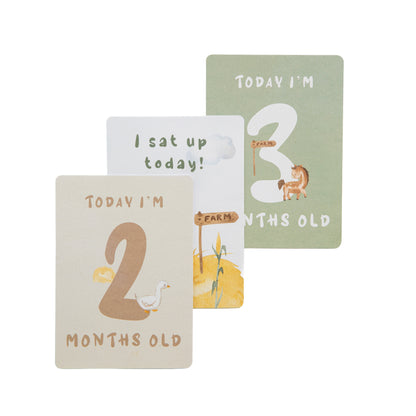 Milestone cards - Tractor Ride