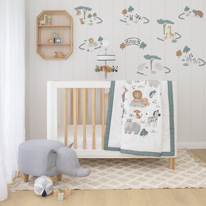 Removable Wall Decals - Day at the Zoo