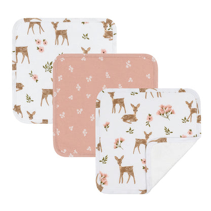 3pk Washcloths - Sophia's Garden