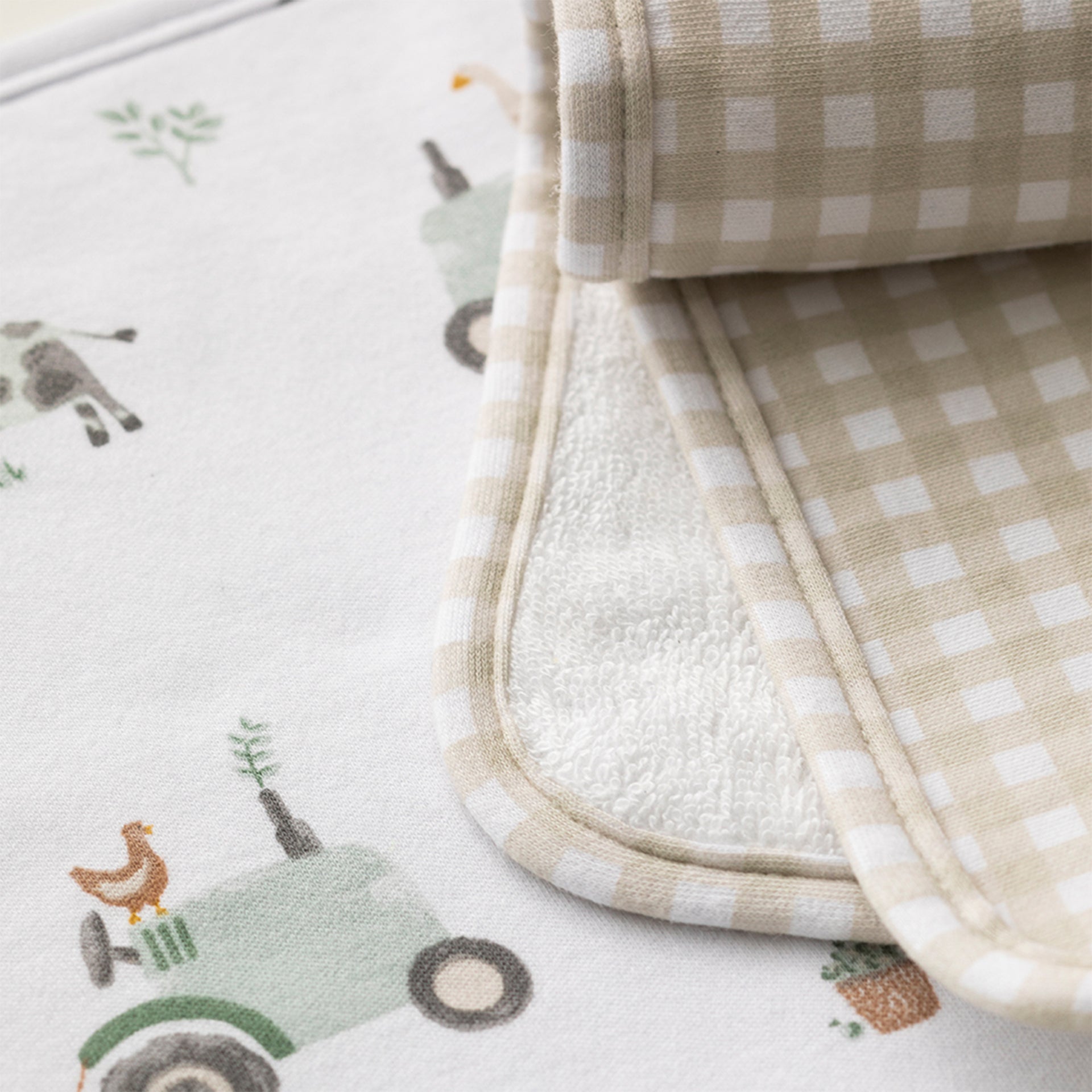 3 Pack Wash cloths  - Tractor Ride