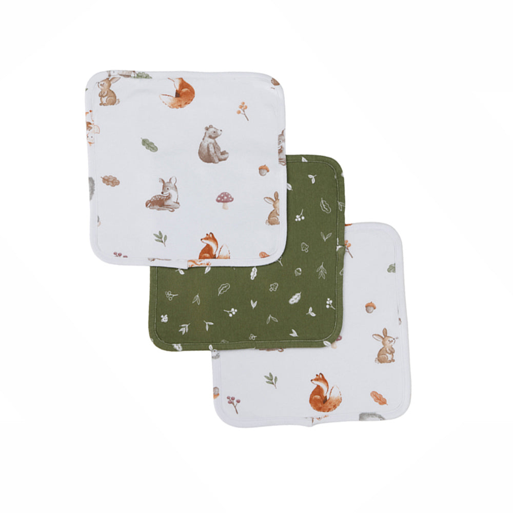 3 Pack Wash Cloths - Fox & Friends
