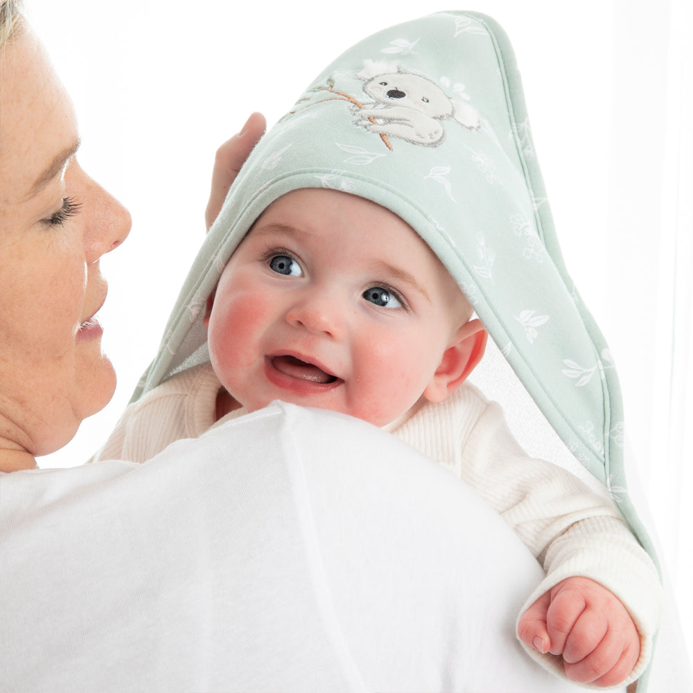Organic Hooded Towel - Australiana