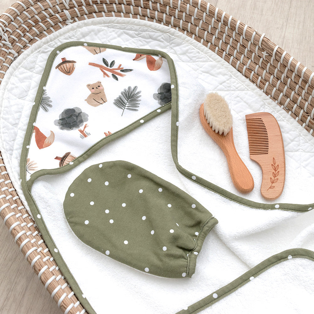 4 Piece Bath Gift Set - Forest Retreat