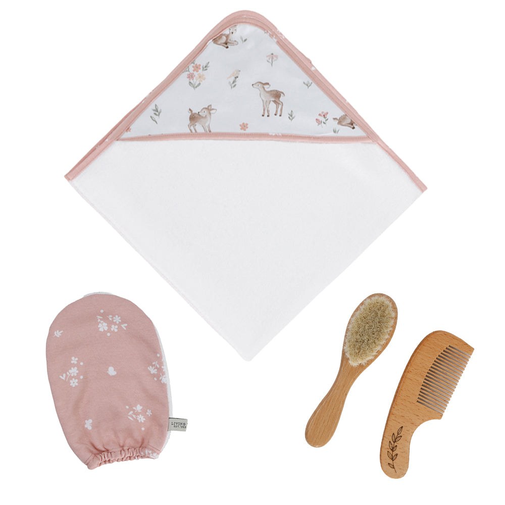 4pc Baby Bath Gift Set - Fawn Fables