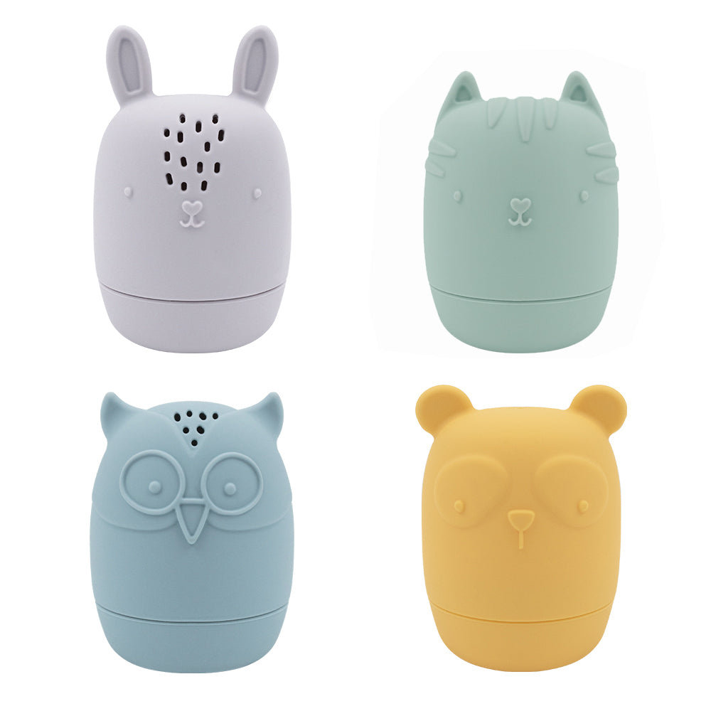 Silicone Bath Buddies 4 Pack