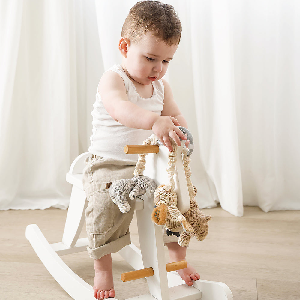 2 Pack Stroller Toys - Koala & Cockatoo