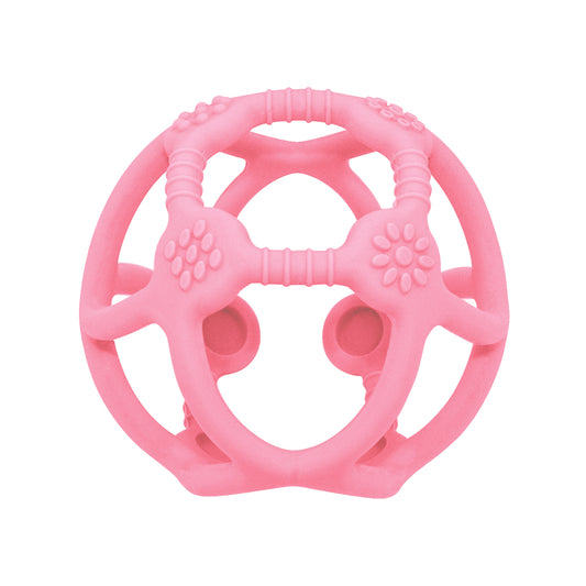 Silicone Teething Ball - Light Pink