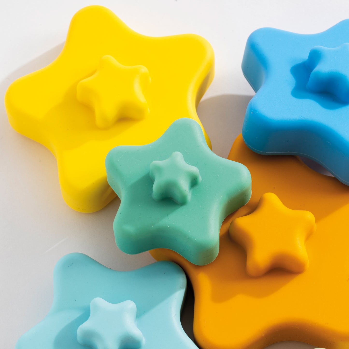 Silicone Stacking Tower Star - Sorbet
