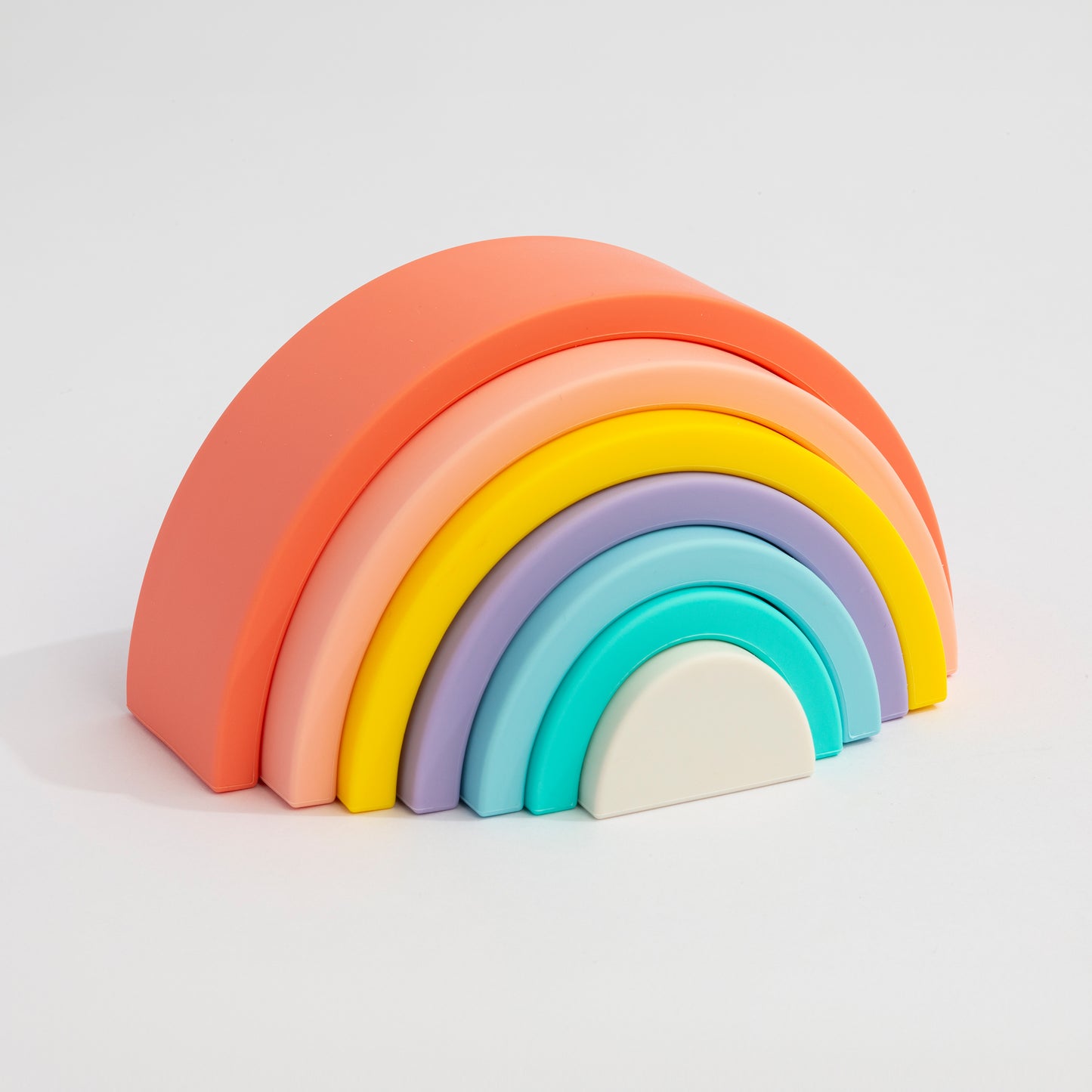Silicone Rainbow Puzzle - Sorbet