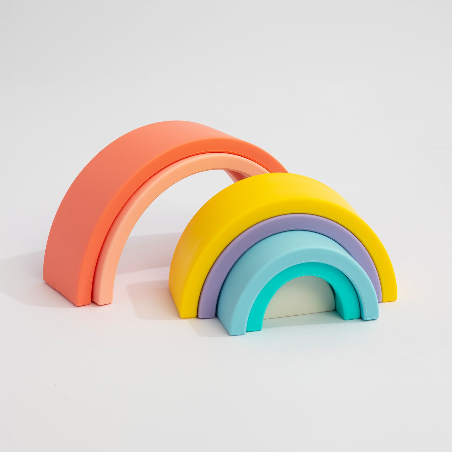 Silicone Rainbow Puzzle - Sorbet