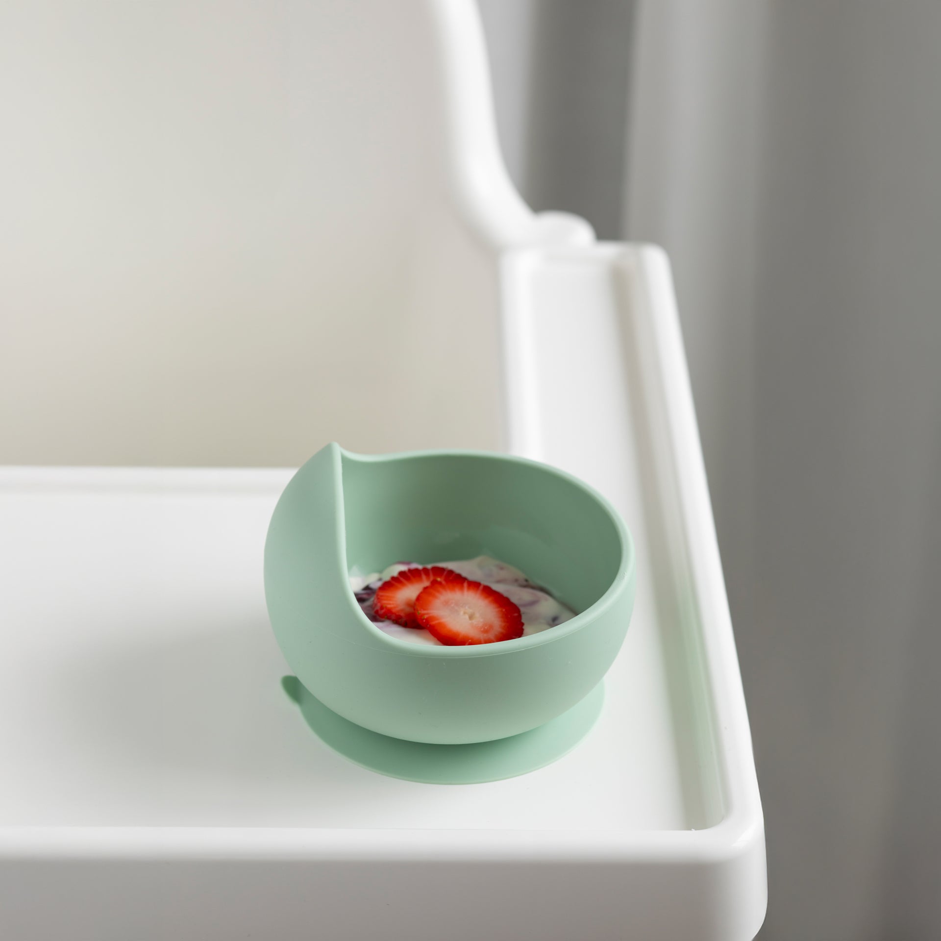 Silicone Bowl- Light Sage
