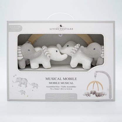 Musical Mobile Set - Elephants