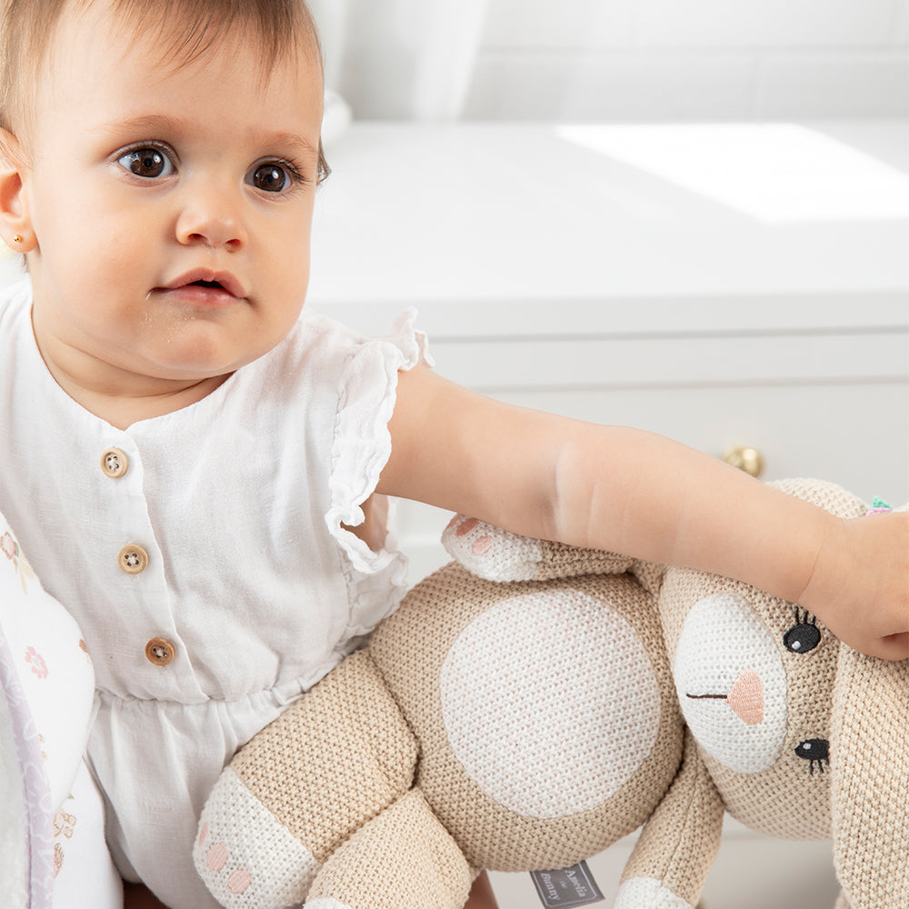 Amelia the Bunny Knitted Toy