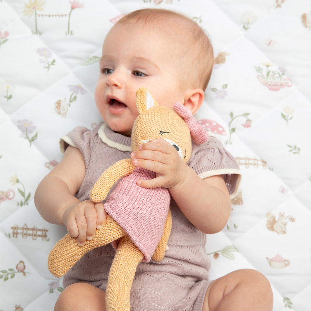 Knitted Animal Toy- Frankie the Fox