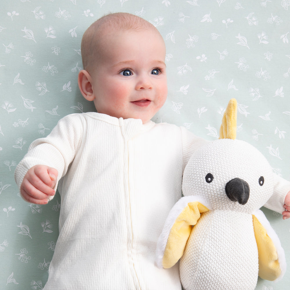 Knitted Toy - Colin the Cockatoo