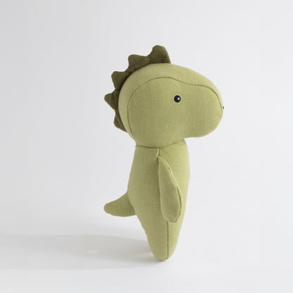 Linen Animal - Dennis the Dinosaur - Small