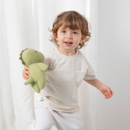 Linen Animal - Dennis the Dinosaur - Small