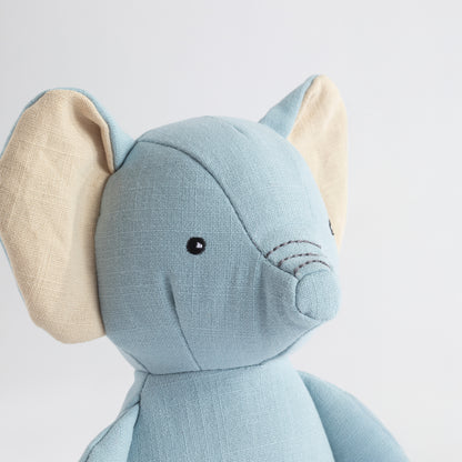Linen Animal - Eddie the Elephant - Small