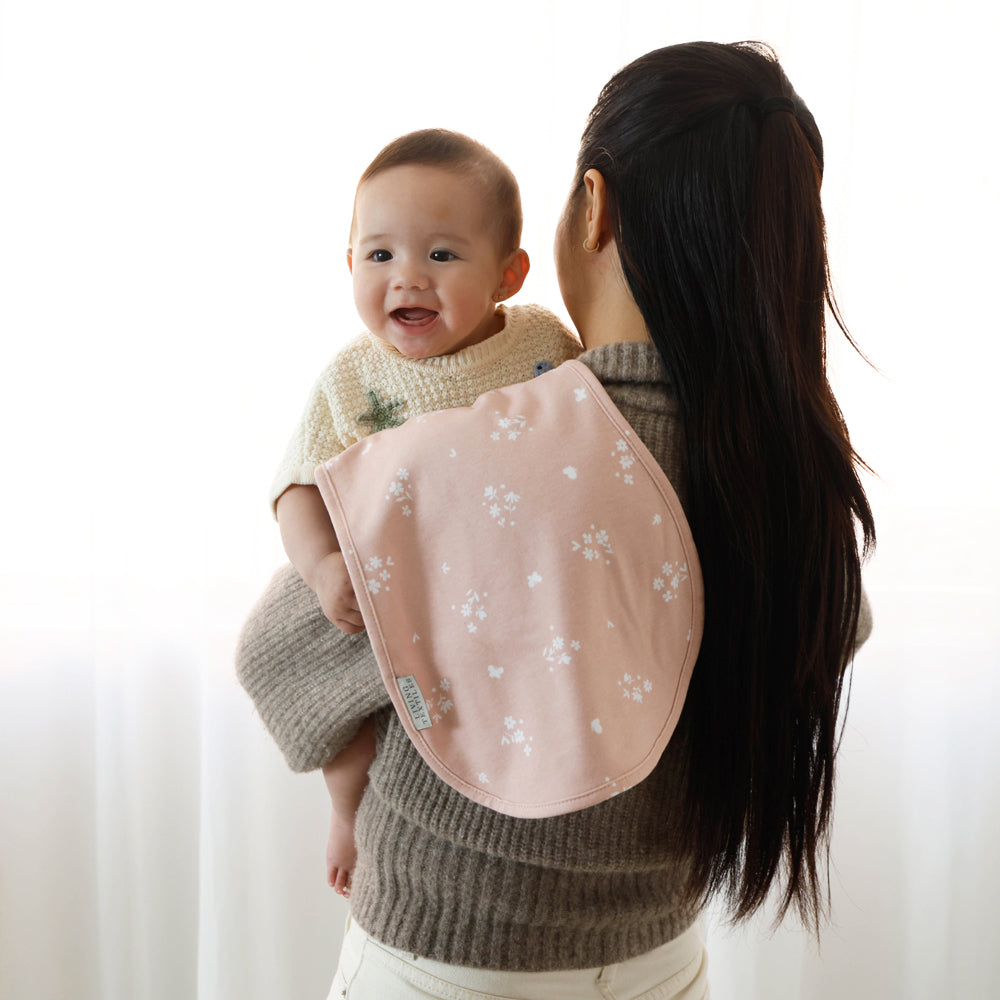 2 Pack Organic Burp Cloths - Fawn Fables