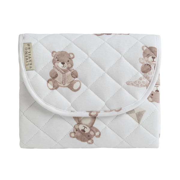 Waterproof Travel Change Mat - Cuddly Bear