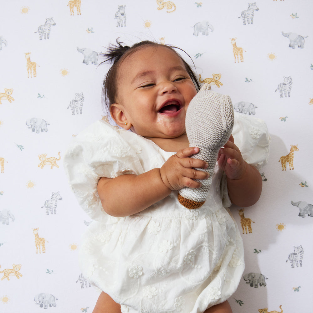 2 Pack Organic Bedside Sleeper Fitted Sheet - Roam & Roar