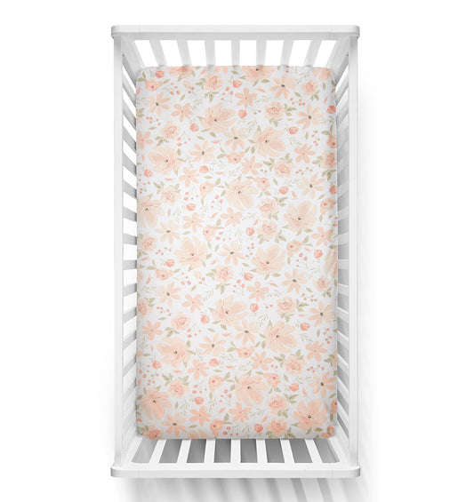 Cot Fitted Sheet - Meadow