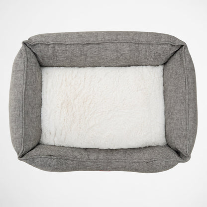 Louie Living Rectangle Lounger (Grey) - Small