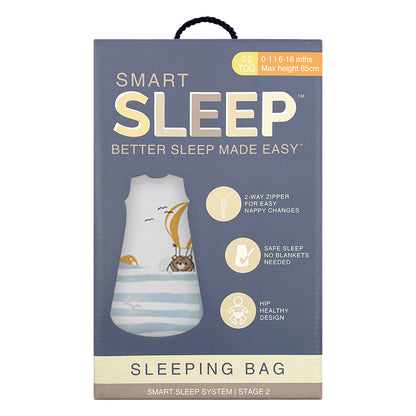 Smart Sleep Sleeping Bag 0.2tog 6-18mths - Up up & Away