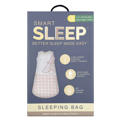 Smart Sleep Sleeping Bag 0.2tog 18-36mths - Butterfly