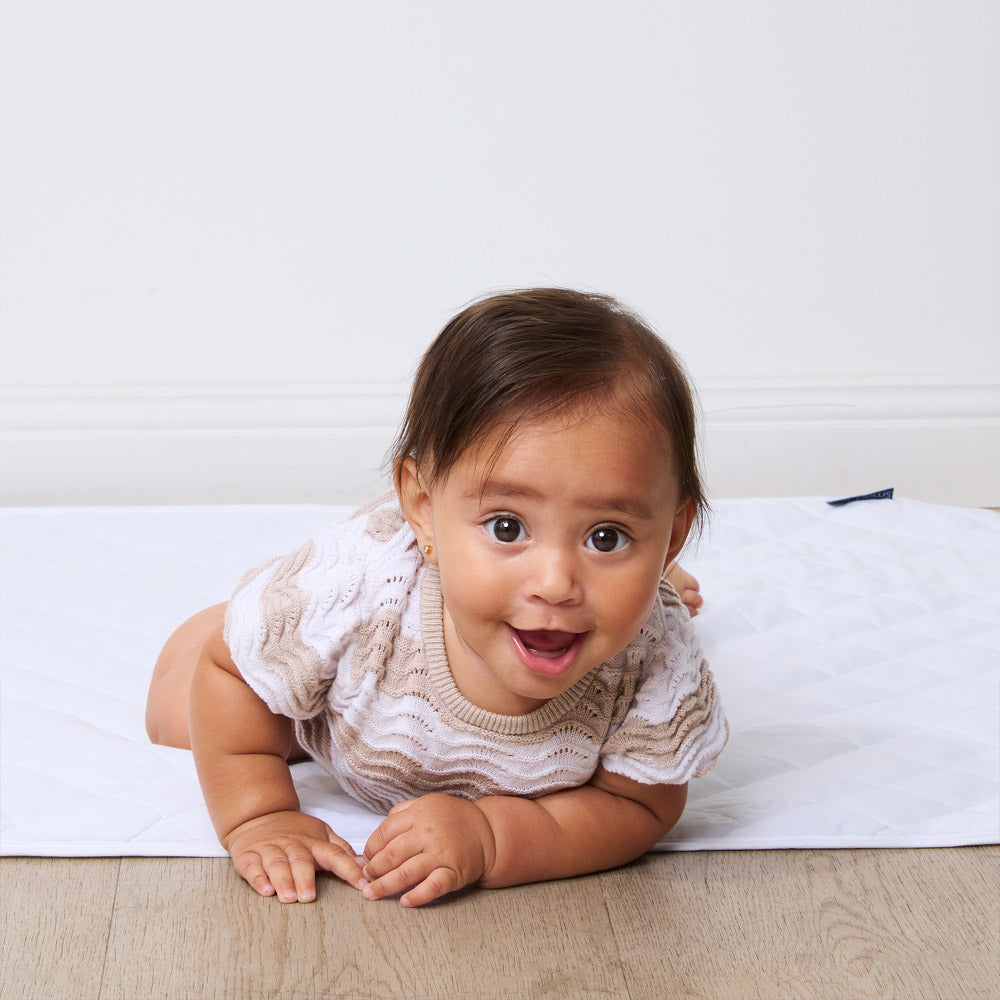 Smart-Dri Waterproof Mattress Pad - White (Large)