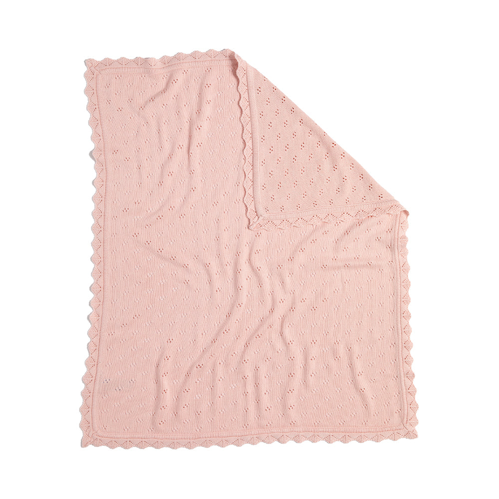 Bamboo Heirloom Blanket - Blush
