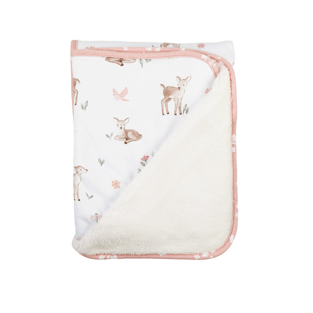Jersey Sherpa Blanket - Fawn Fables