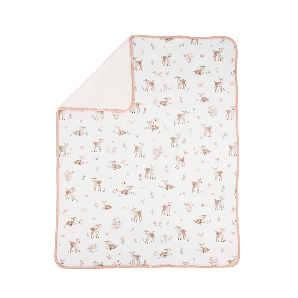 Jersey Sherpa Blanket - Fawn Fables