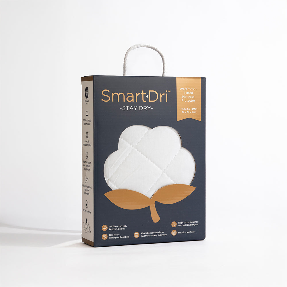 Smart-Dri Mattress Protector - Pram/Moses Bassinet
