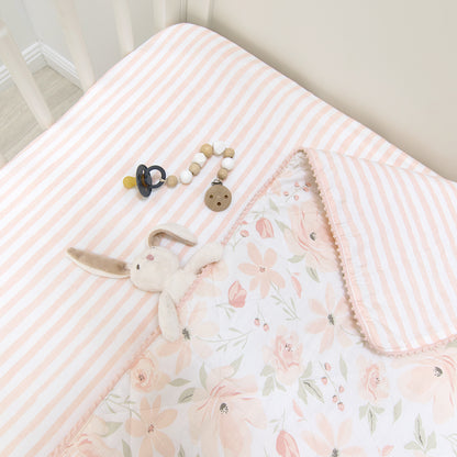 Quilted Cot Comforter - Meadow