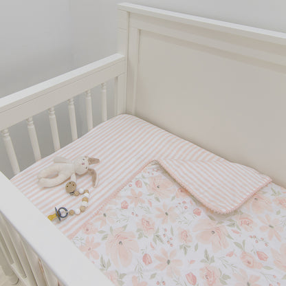 Quilted Cot Comforter - Meadow