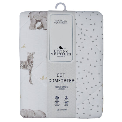 Quilted Cot Comforter - Savanna Babies