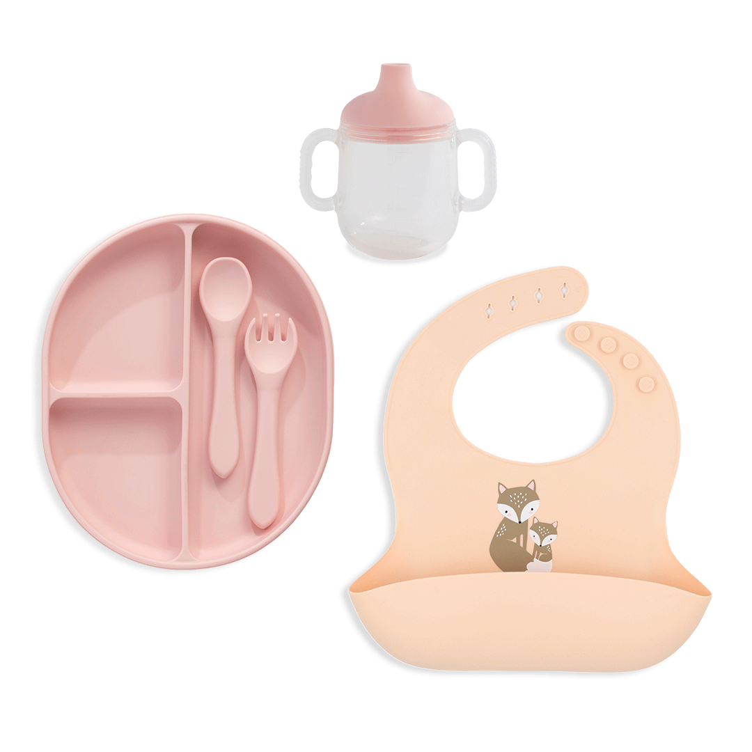 Deluxe Feeding Gift Bundle- Pink