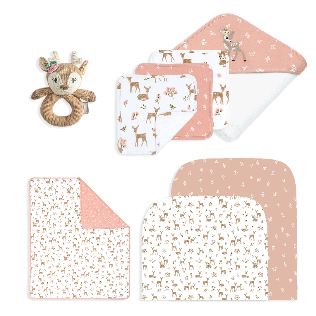 Deluxe Nursery Gift Bundle - Sophia's Garden